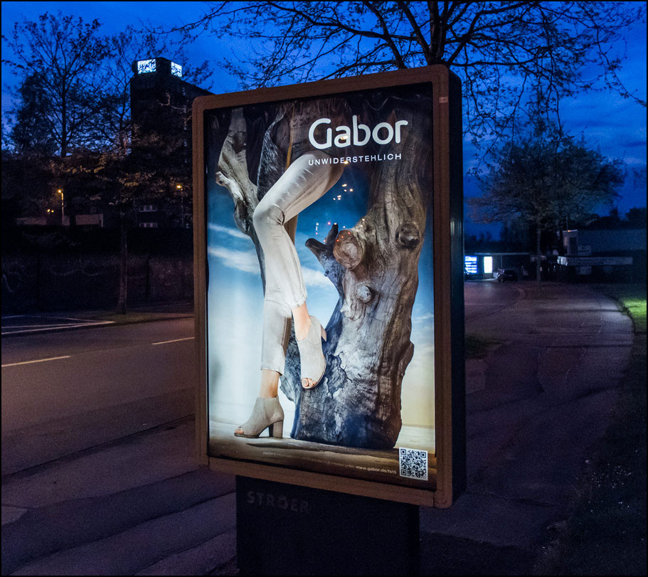 Gabor-Werbung
